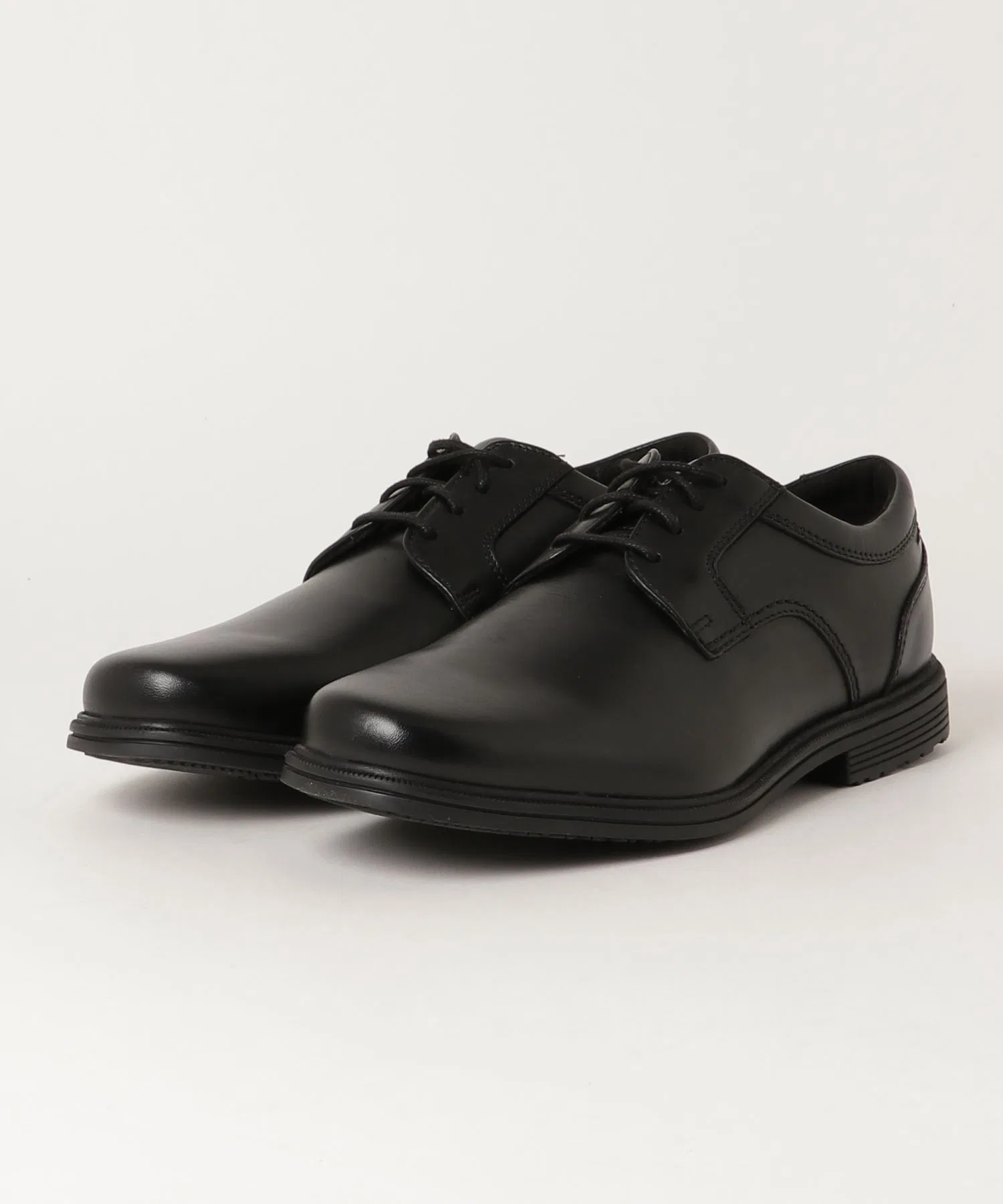 Мужские кожаные водонепроницаемые туфли ROCKPORT TAYLOR чёрные — фото 2