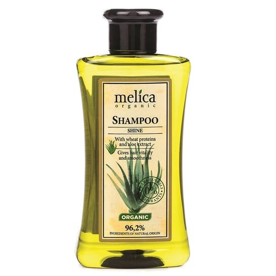 

Шампунь с протеинами пшеницы и экстрактом алоэ, 300 мл Melica Organic