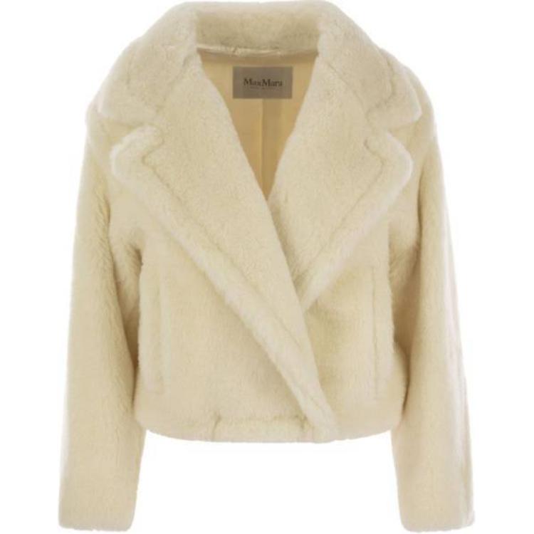 

MaxMara Пальто Max Mara Oggeri с длинными рукавами, Ecru