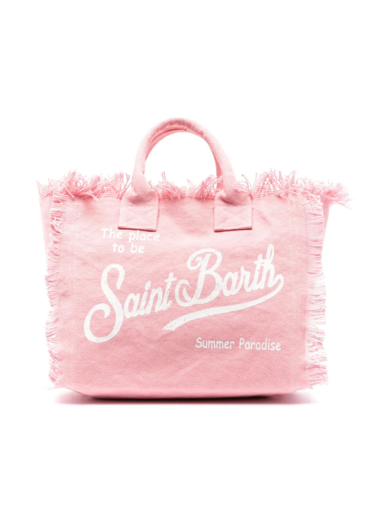 

Сумка-тоут Colette с логотипом MC2 Saint Barth Kids, розовый