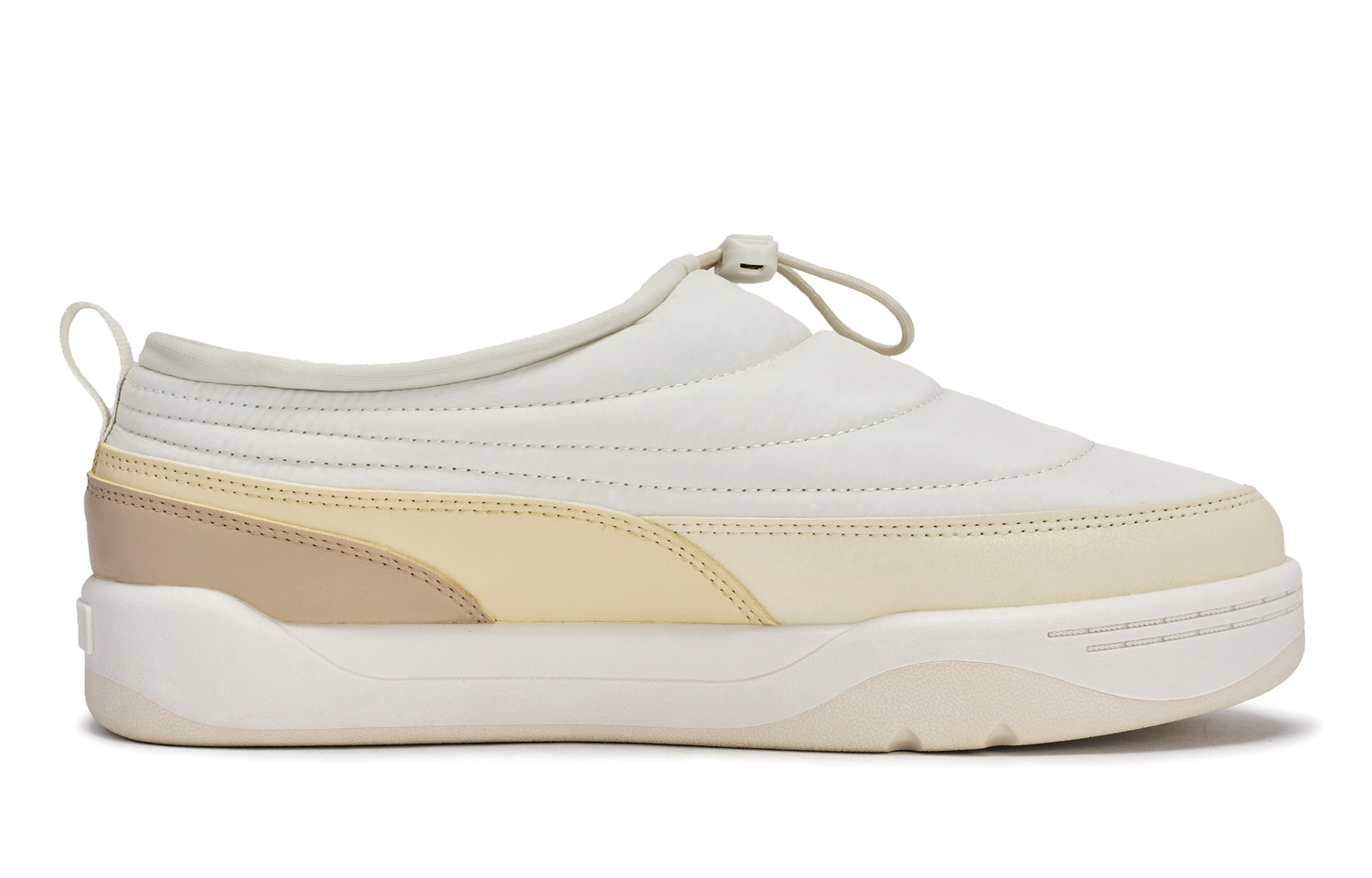 Puma Lifestyle 811 Manufacturing, низкие повседневные кроссовки-лодочки Milk Puff Mille Feuille, унисекс, бежевые, белый, коричневый — фото 3