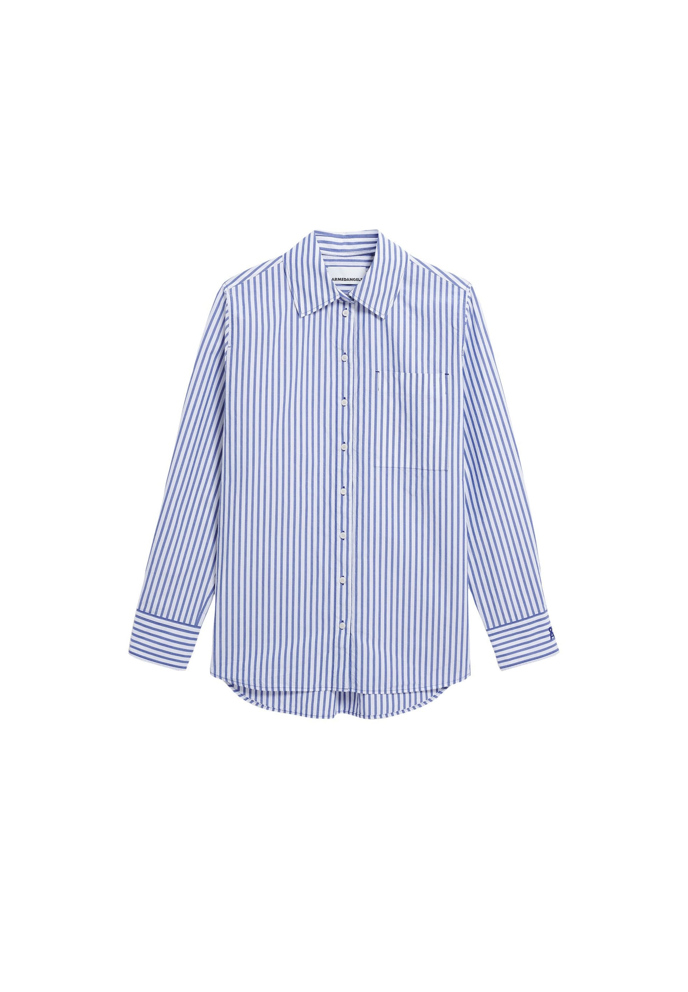 

ARMEDANGELS Рубашка в синем цвете