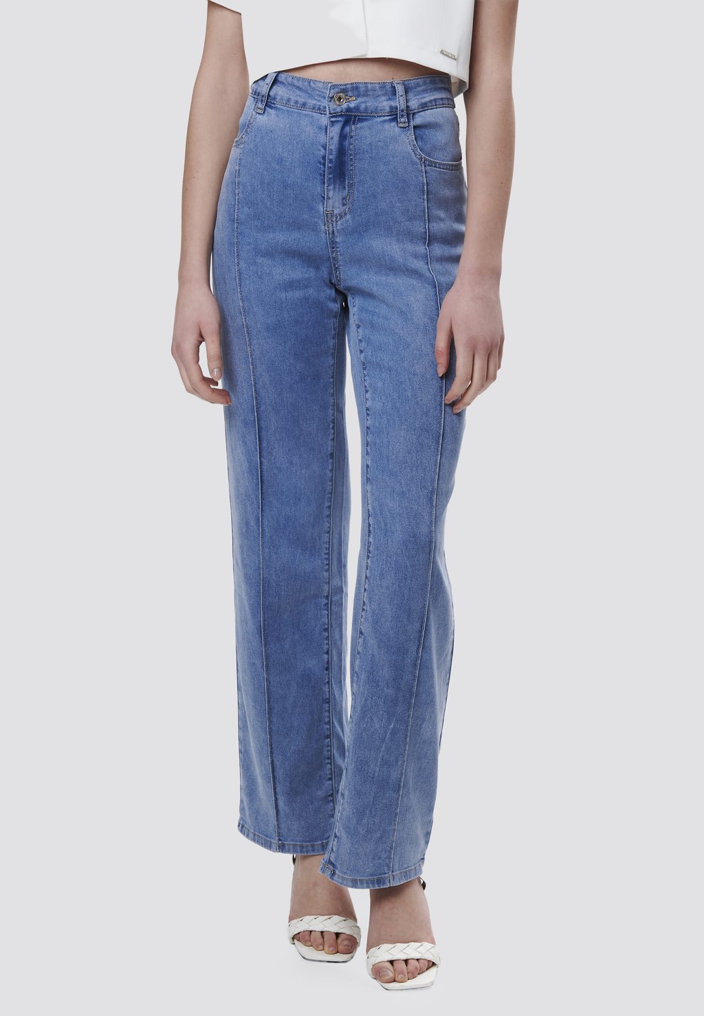 

Расклешенные джинсы PIPING INFLUENCER, цвет Blue Denim