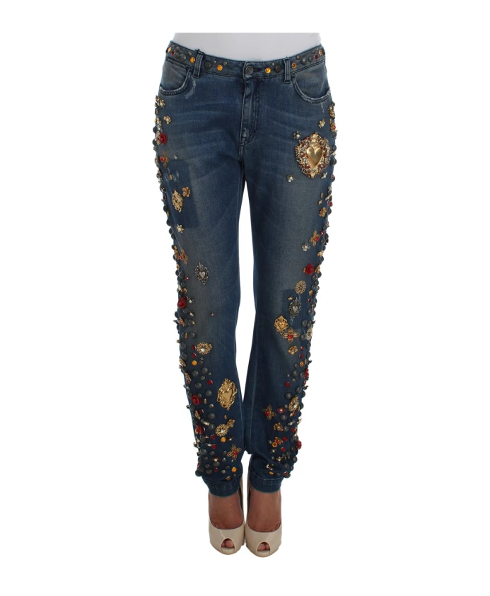 

Джинсы узкого кроя Dolce & Gabbana, синий
