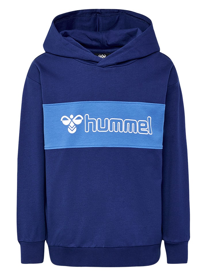 

Толстовка с капюшоном Hummel, темно-синий
