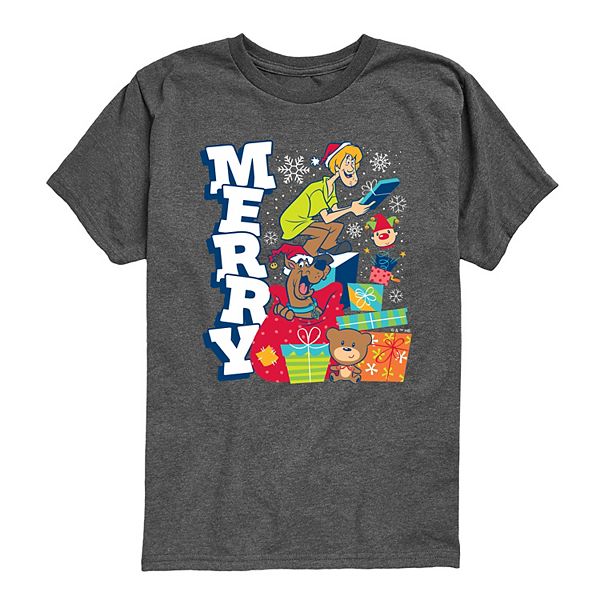 

Футболка с принтом Scooby Doo Merry для мальчиков 8-20 Licensed Character, Heather Charcoal