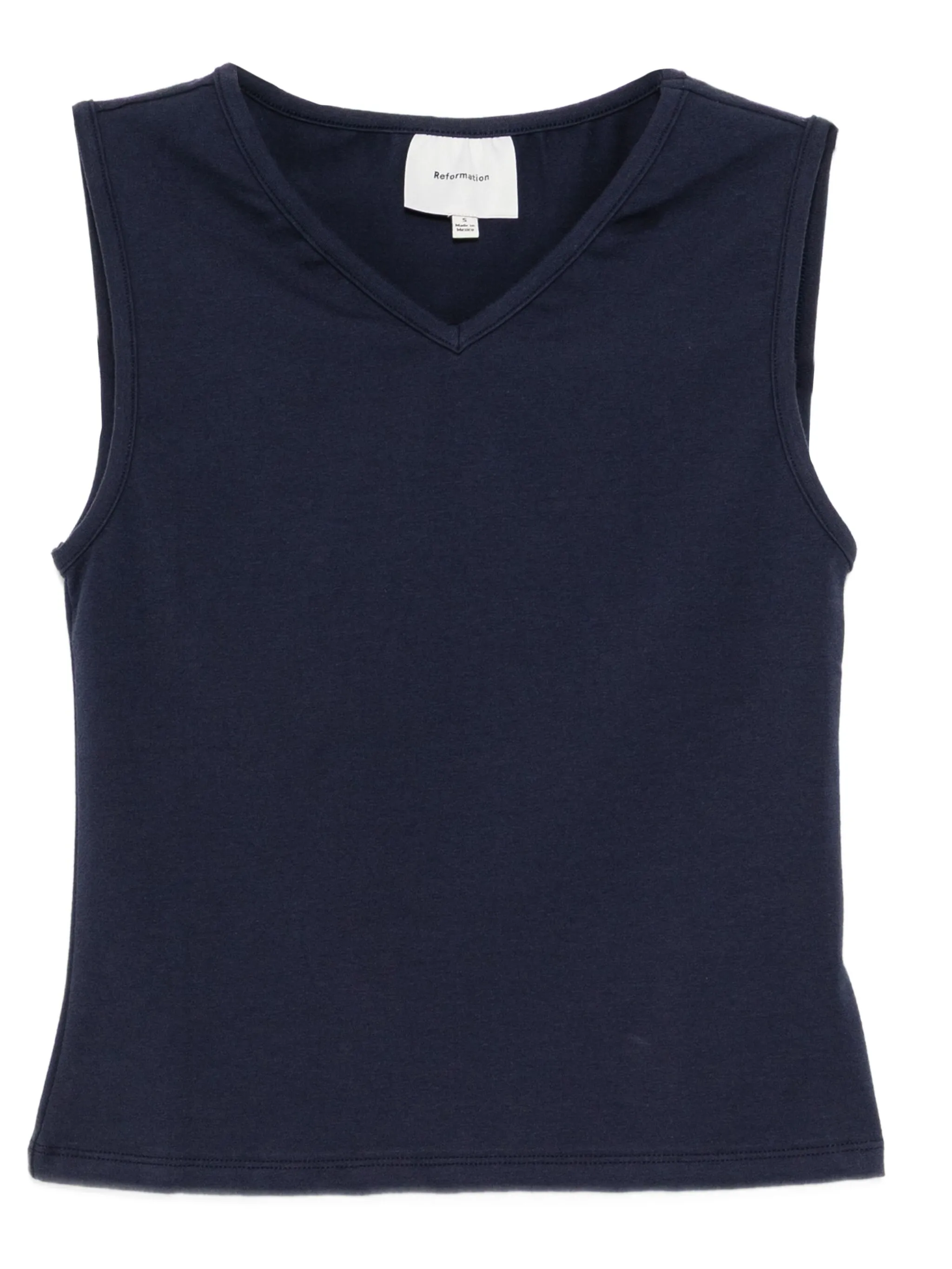 

Трикотажный топ Wren Reformation, синий