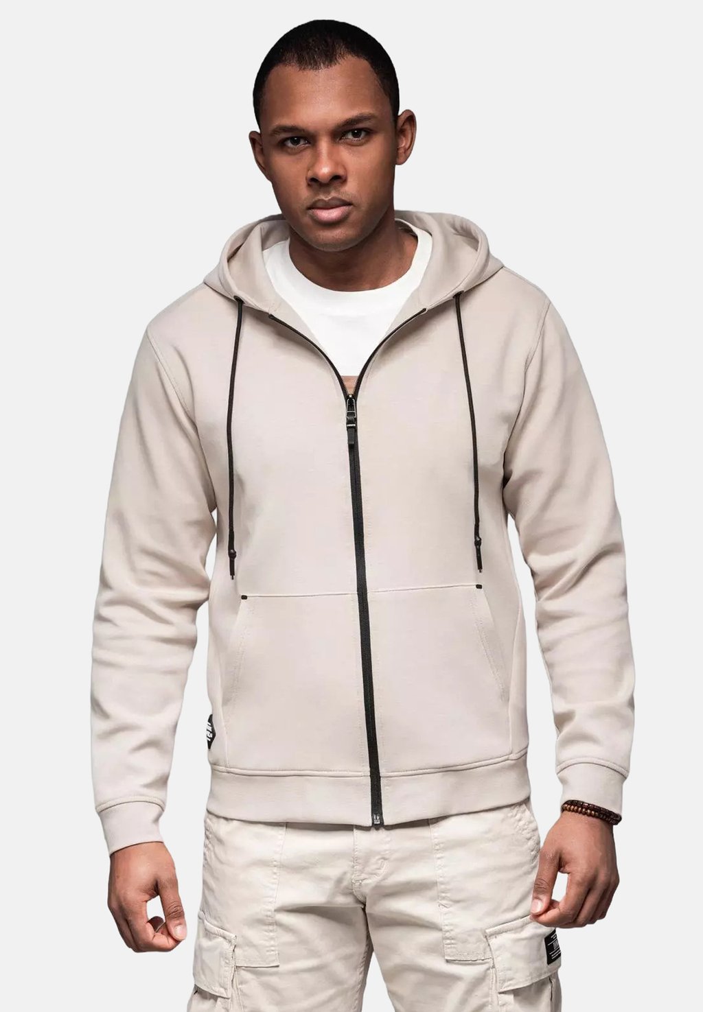 

Толстовка на молнии Ombre, бежевый