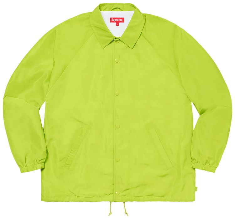 

Куртка Supreme World Famous Coaches Jacket 'Lime', зеленый