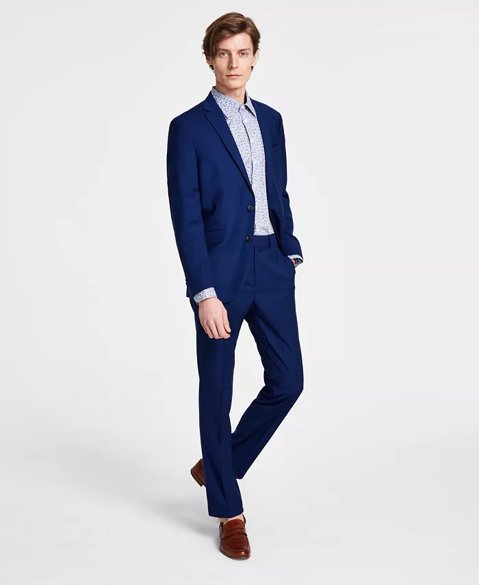 

Мужской костюм Ready Flex Slim-Fit Kenneth Cole Reaction, синий