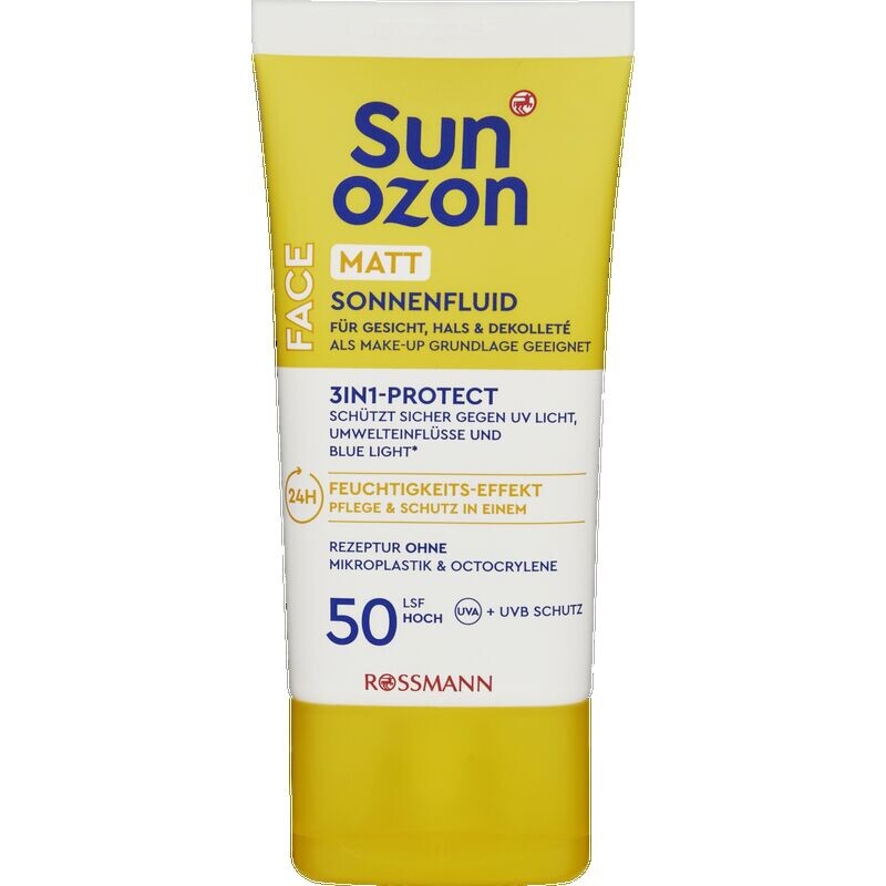 

Солнцезащитный флюид Classic SPF 50 sunozon, 50 ml