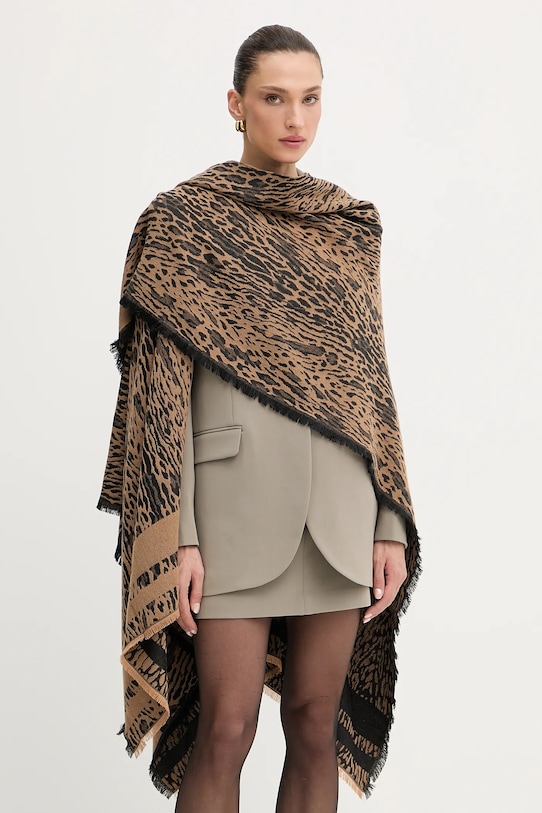 

Пончо Liu Jo, коричневый