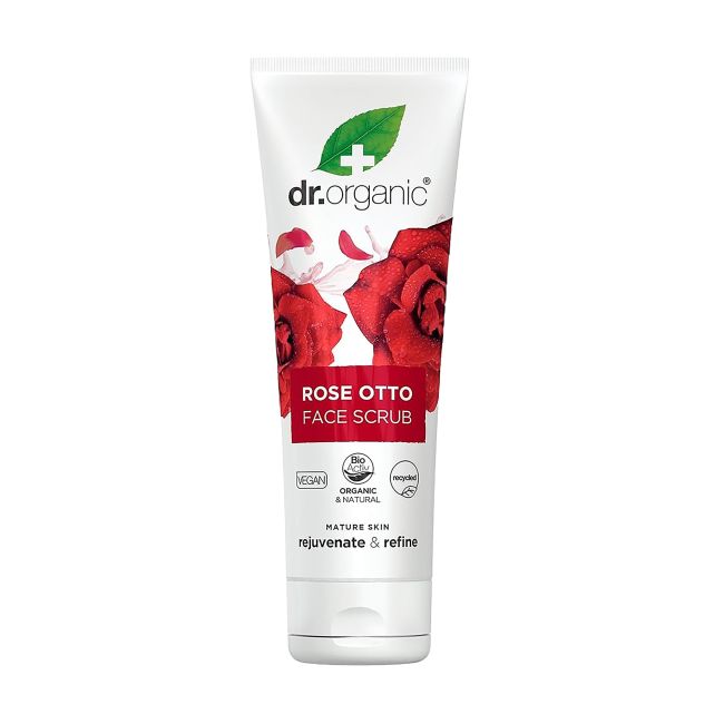 

Скраб для лица Dr.Organic Rose Otto Dr. Organic, 125 мл