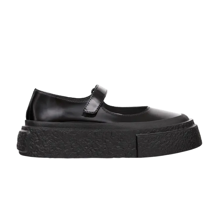Кроссовки MM6 Maison Margiela Wmns Platform Court Black, черный
