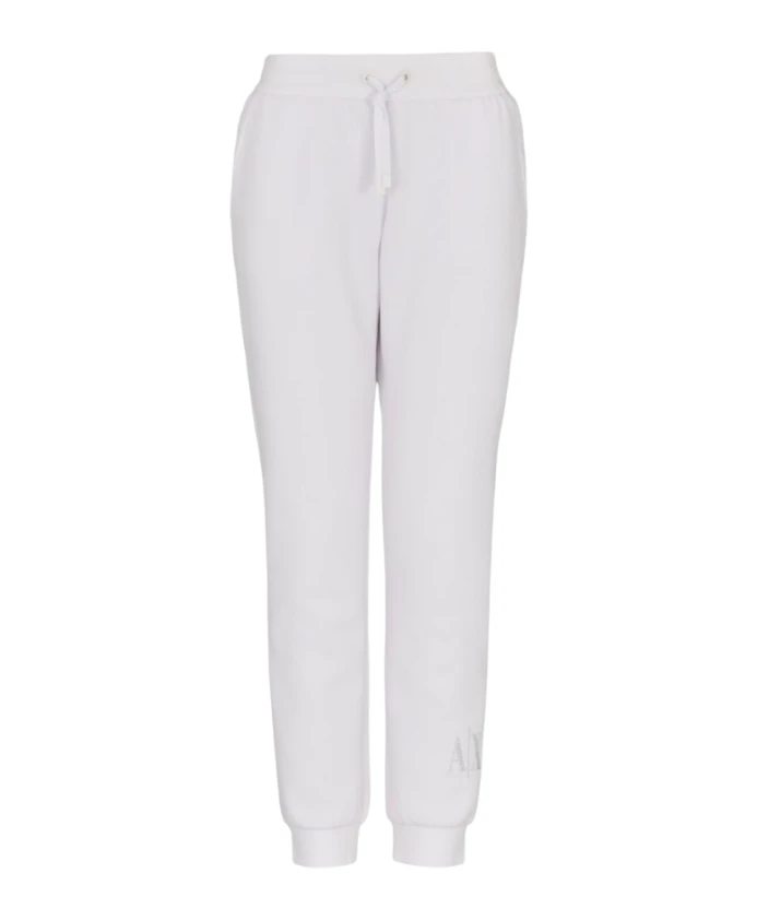 

Белые спортивные брюки в повседневном стиле Armani Exchange, белый