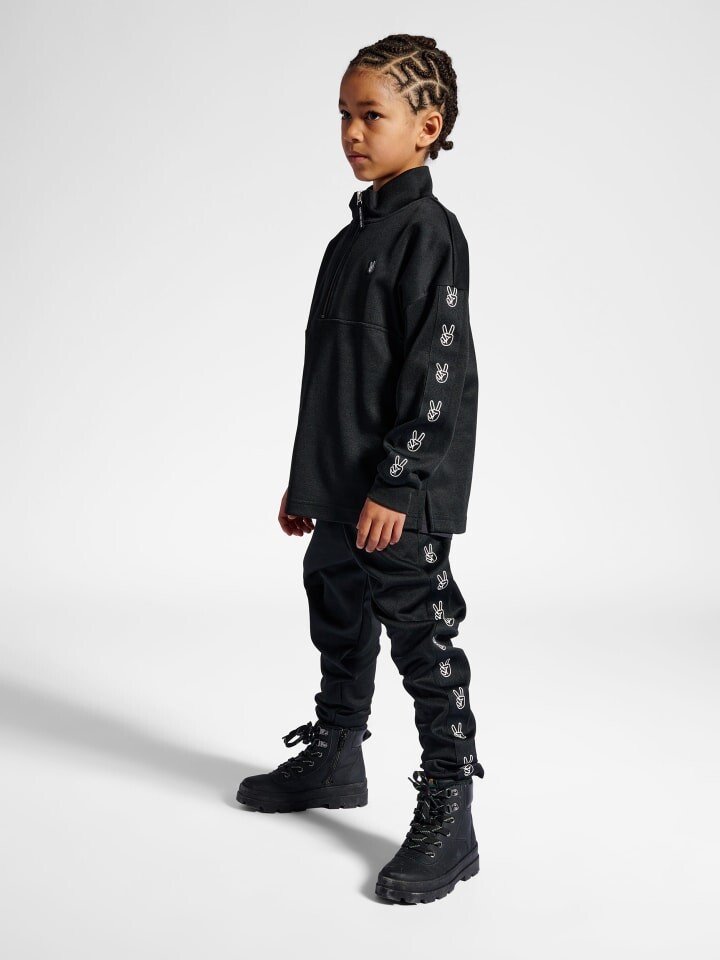

Толстовка Sometime Soon Halbreißverschluss Jacket Stscole Kinder, черный