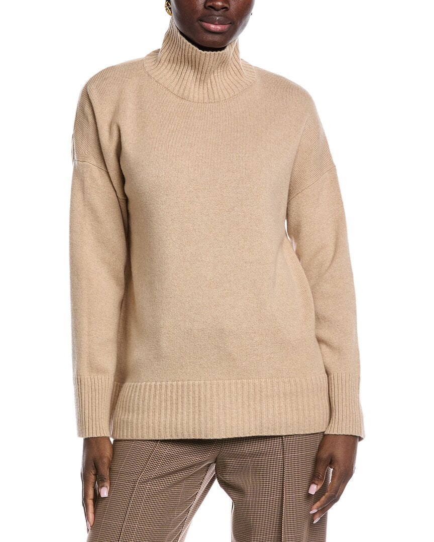 

Кашемировый свитер Lafayette 148 New York с воротником-стойкой Lafayette 148 New York, коричневый