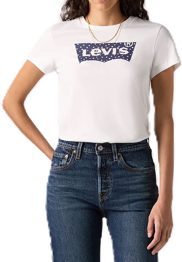 

Хлопковая футболка Levi'S, белый