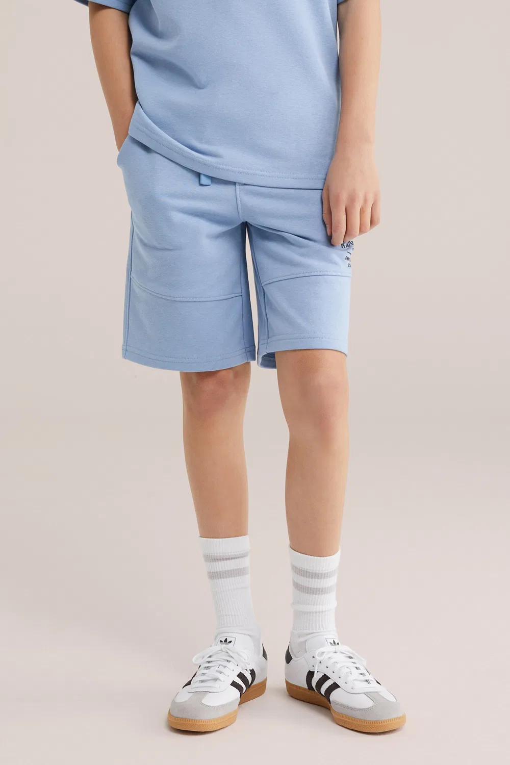 Обычные брюки We Fashion, Smoke Blue — фото 3