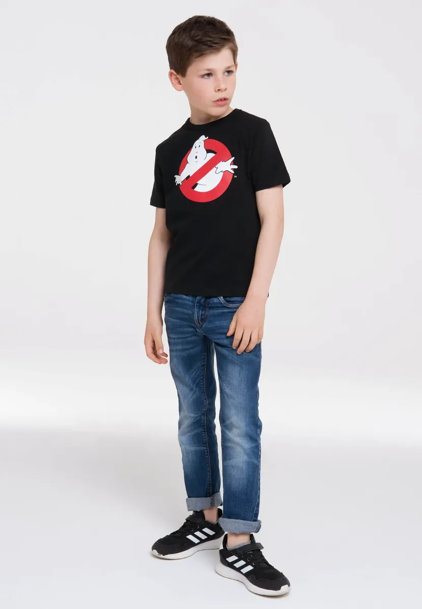 Logoshirt Футболка "Охотники за привидениями", с лицензионным дизайном, черный — фото 2