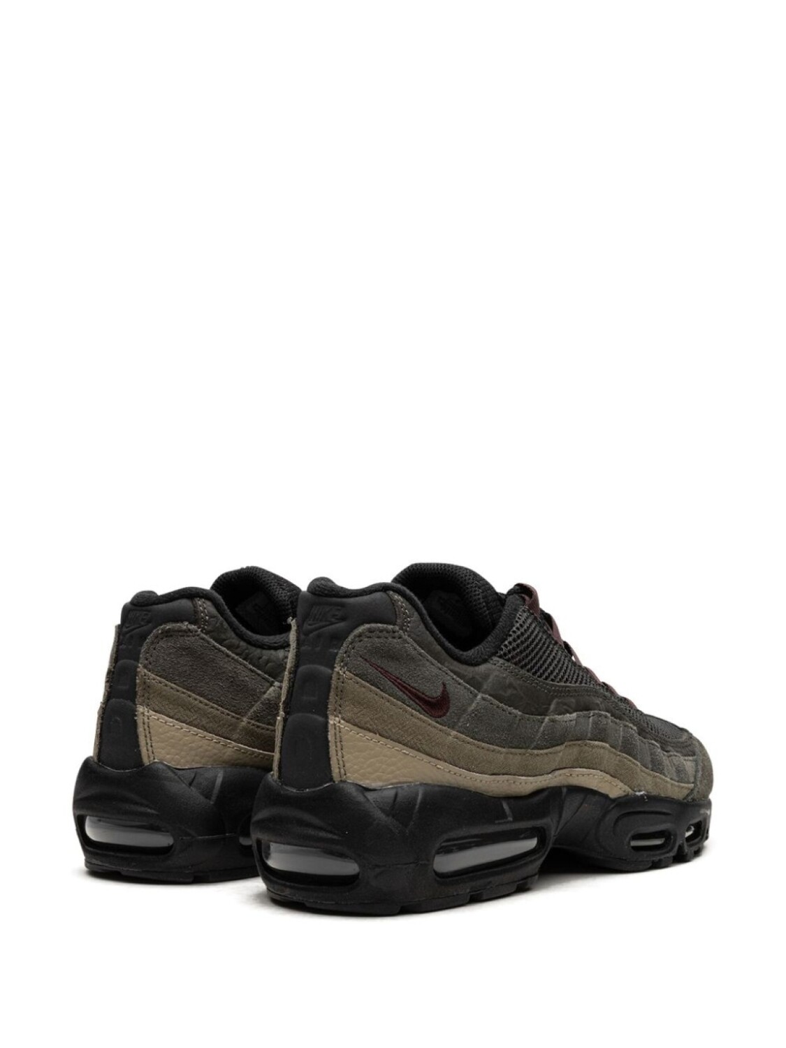 Nike кроссовки Air Max 95 Black Earth, зеленый — фото 3