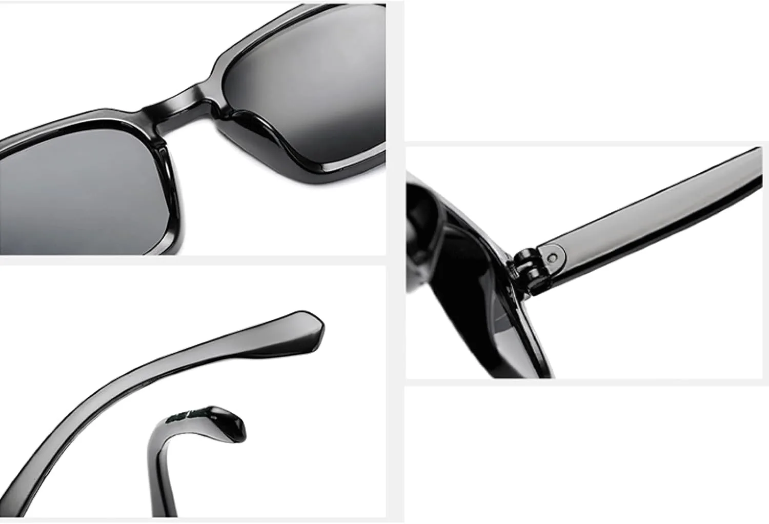 

Солнцезащитные очки с защитой UV400 | Компактная и легкая оправа | Для женщин и мужчин | Для занятий спортом на открытом воздухе и вождения DSVIGF, Black Yellow