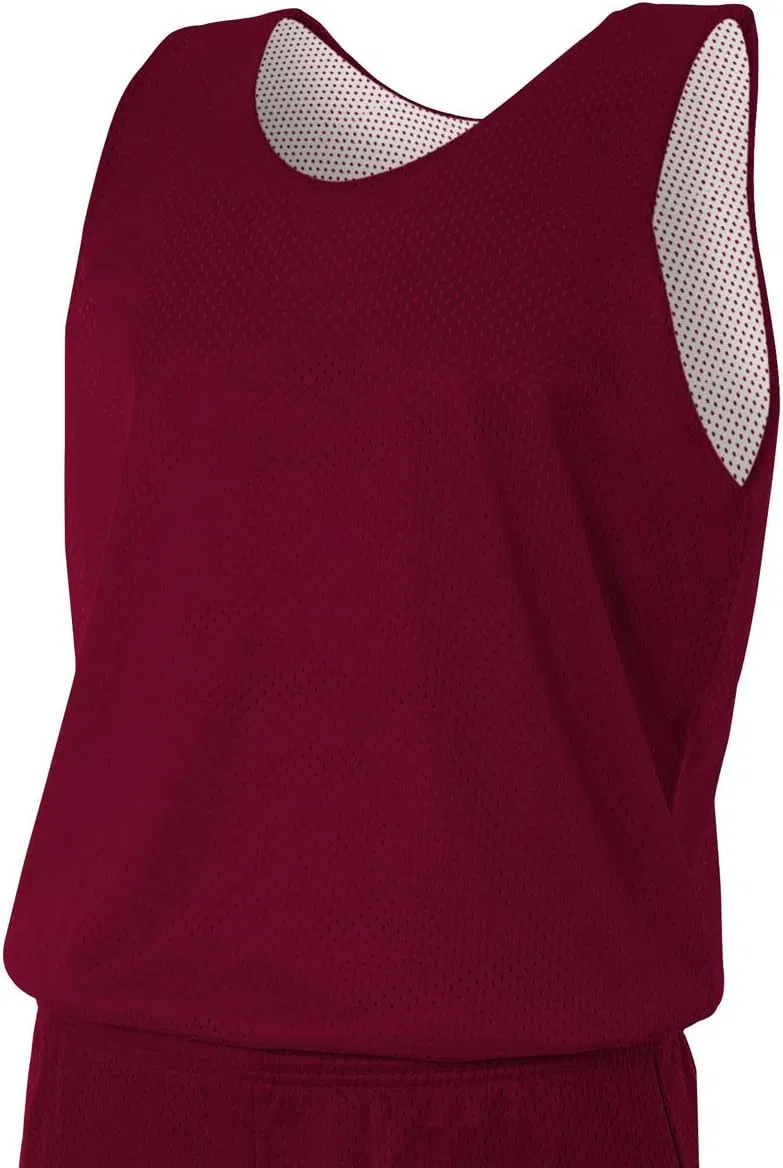 Детская спортивная майка A4, Maroonwhite