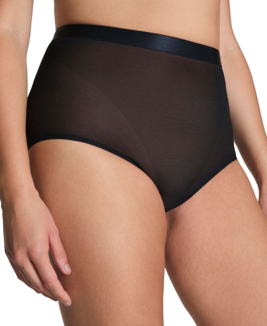 

Женские полупрозрачные корректирующие трусики-хипстеры 10577R SPANX, Very Black