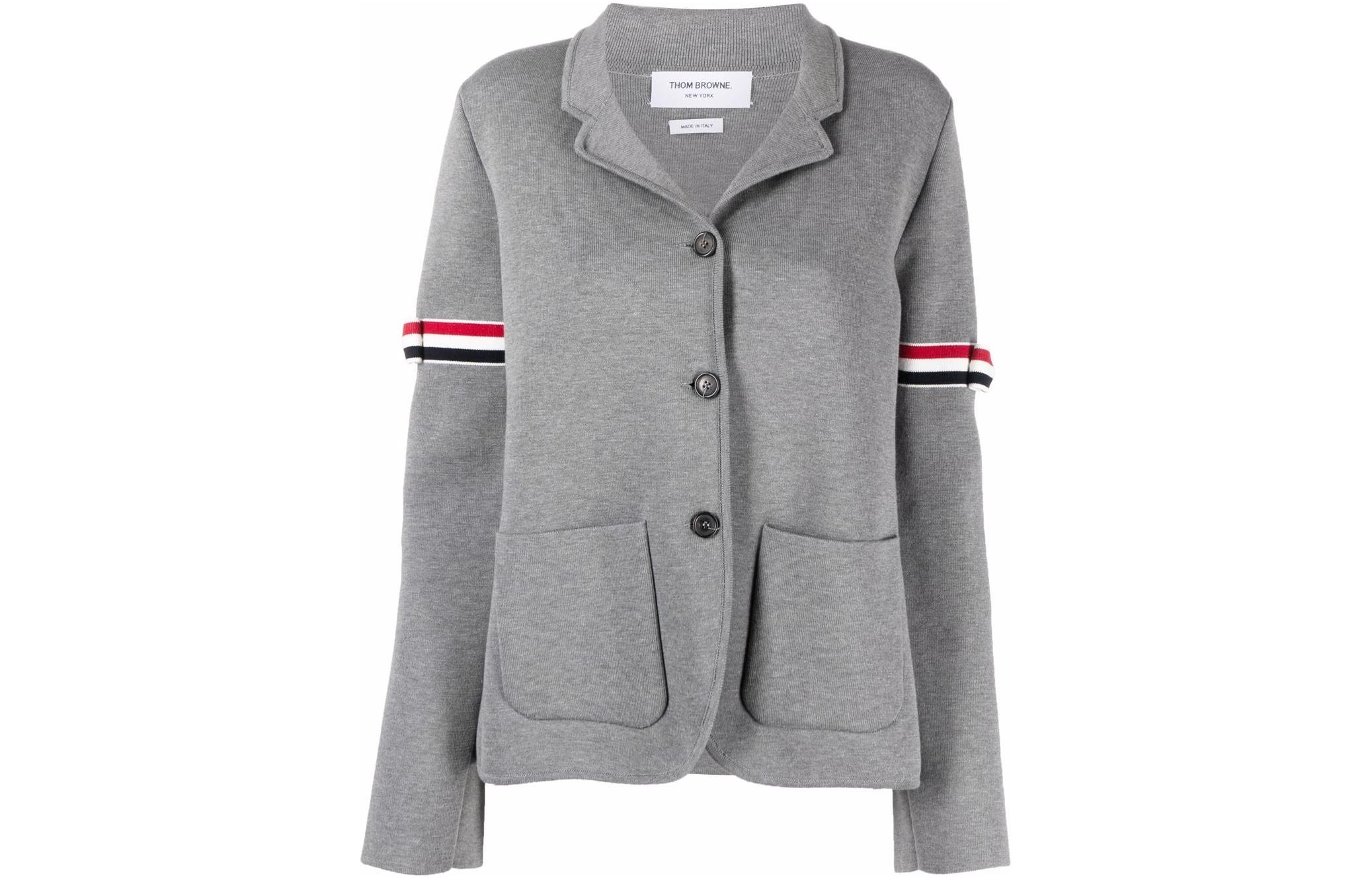 

THOM BROWNE Деловой костюм женский серый, Gray