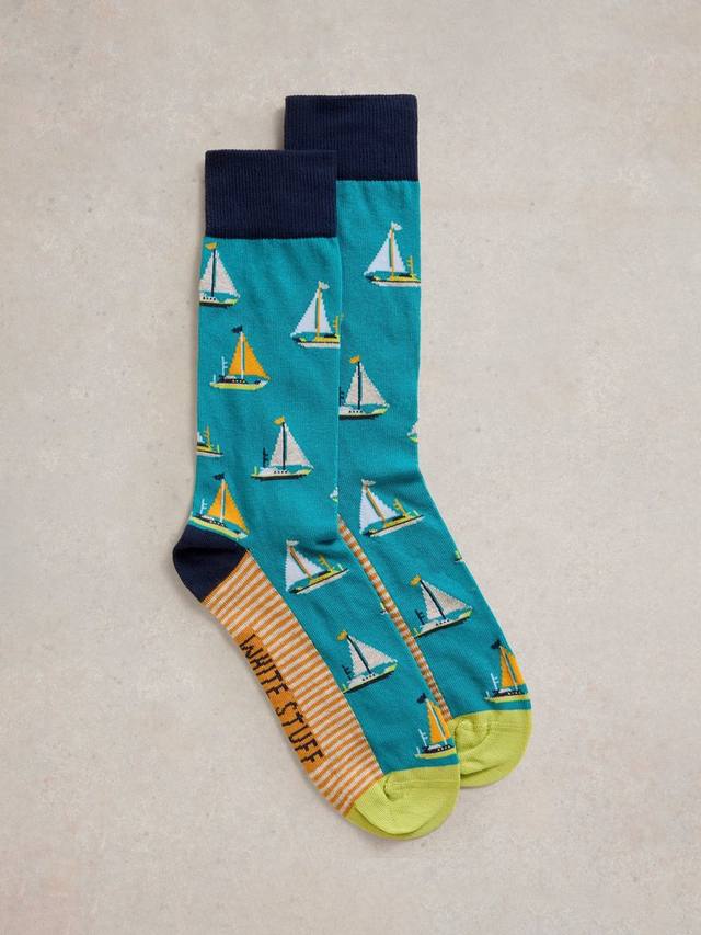 

Носки для яхтинга White Stuff, цвет Teal/Multi
