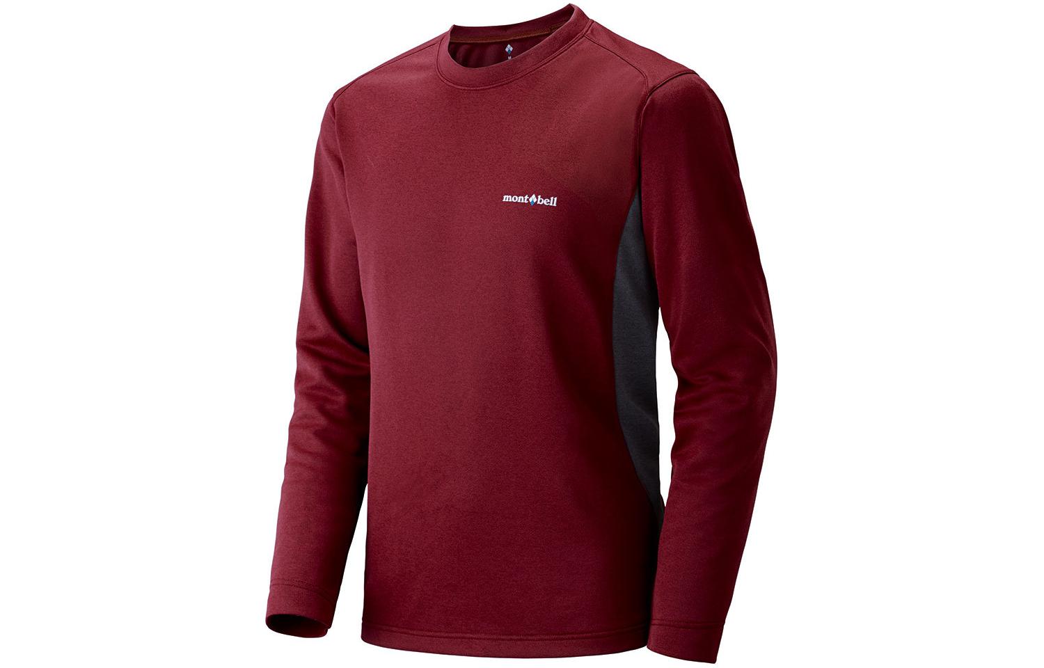 

Футболка мужская MONTBELL, BORD Bordeaux Red