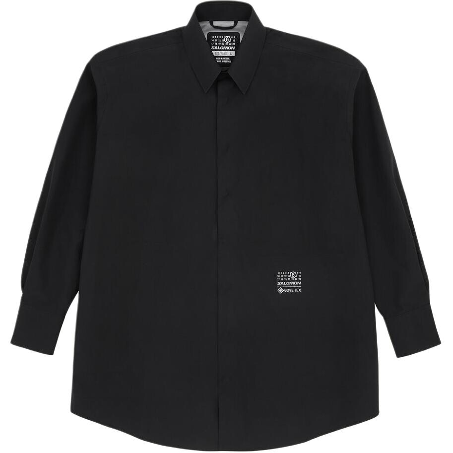 

Рубашка мужская черная Mm6 Maison Margiela, черный
