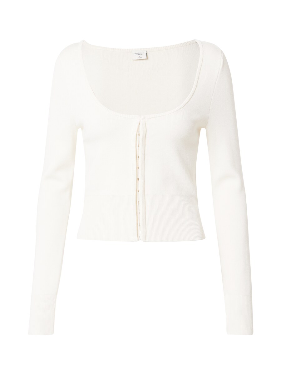 

Вязаный кардиган Abercrombie & Fitch Knit Cardigan, белый