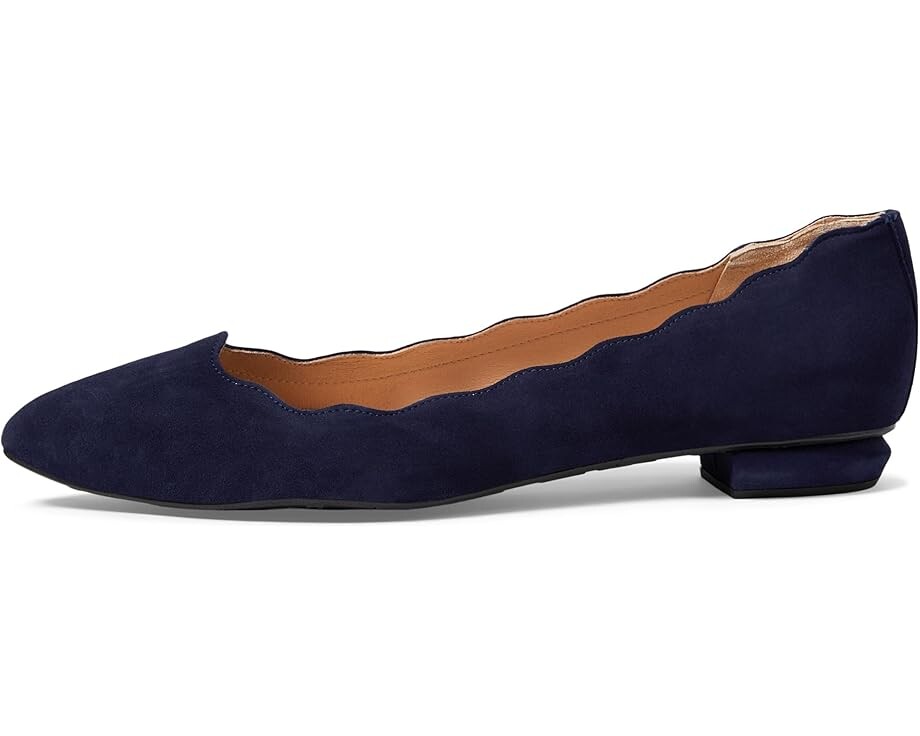 Туфли на плоской подошве French Sole Tequila, цвет Navy Suede — фото 4
