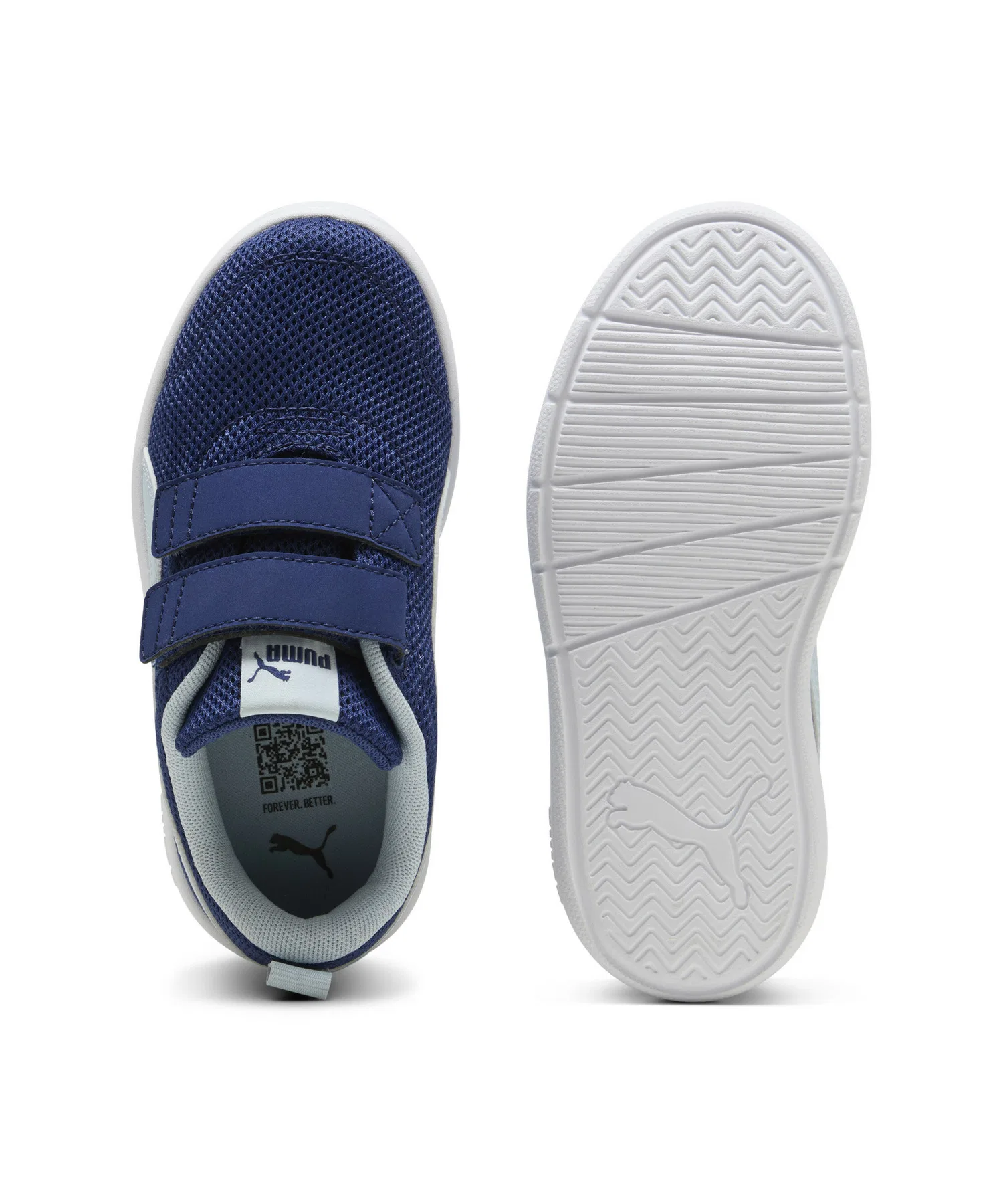 Детские кроссовки PUMA Courtflex V3 Mesh PS — фото 4