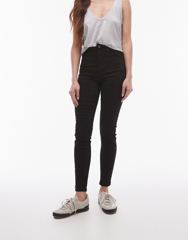 

Черные джинсы Topshop Jamie