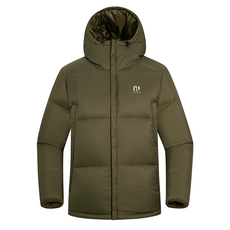 

Профессиональная пуховая куртка унисекс NORTHLAND, туманный серо-зеленый