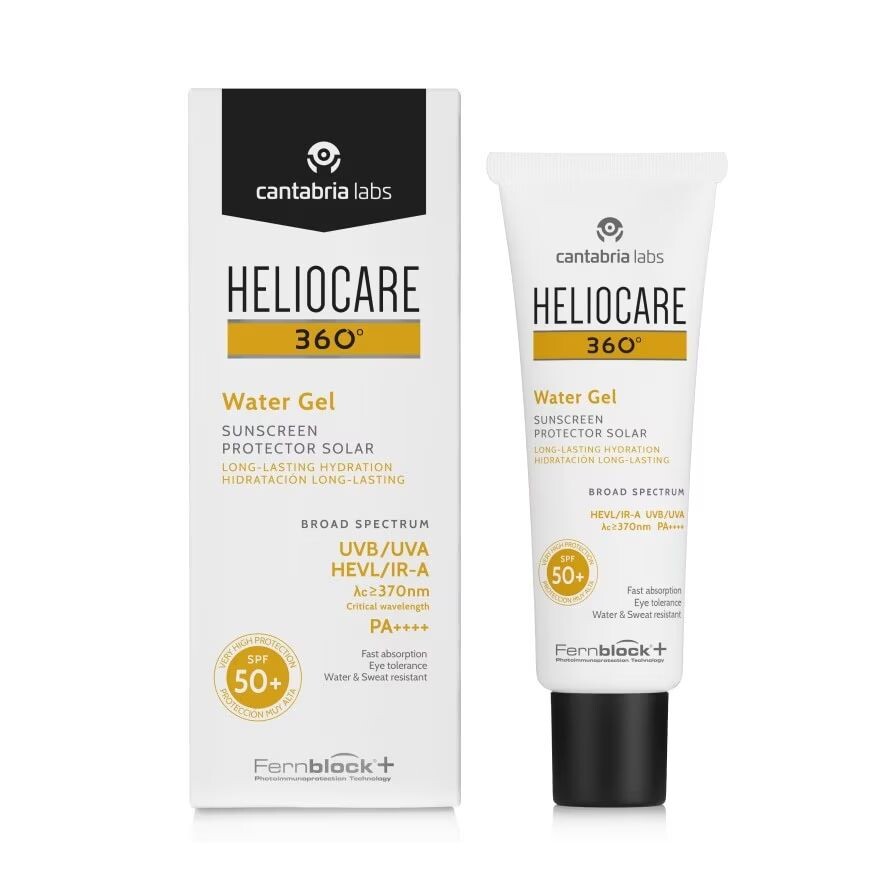 

Heliocare 360 Water Gel Sunscreen SPF50+ PA++++ 50 мл, White