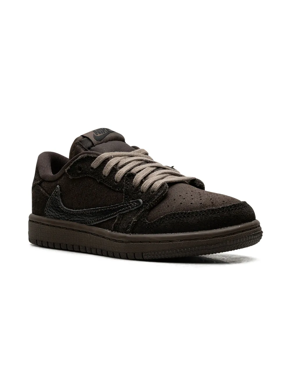 

Кроссовки Air Jordan 1 Low OG PS Travis Scott Jordan Kids, коричневый