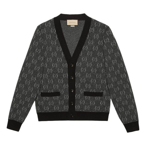 

Кроссовки gg wool jacquard cardigan Gucci, серый