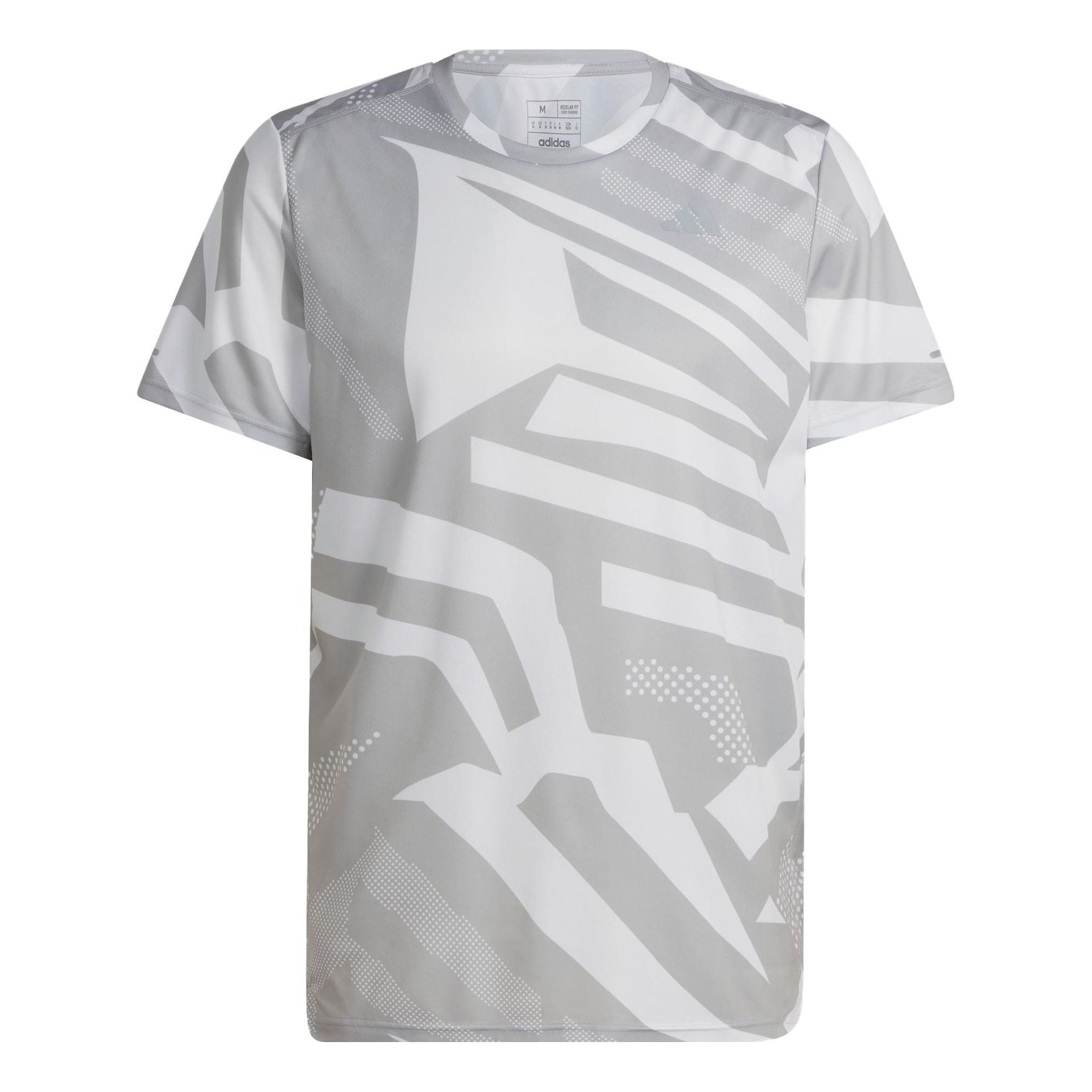 

Футболка adidas Own The Run Seasonal Tee 'Grey Two White' HM8432, серый