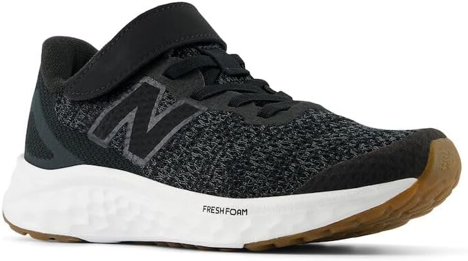 Кроссовки для бега New Balance Girls' Fresh Foam Arishi V4, черный — фото 4