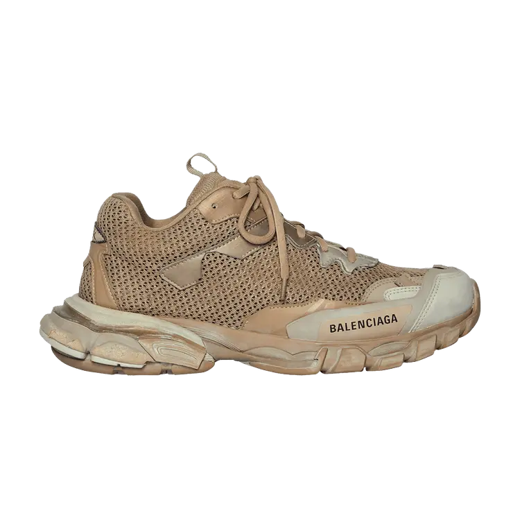 Кроссовки Balenciaga Wmns Track.3 Sneaker Beige, коричневый