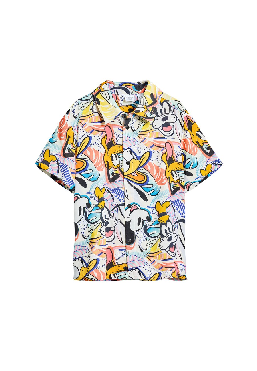 

Рубашка Slim Fit на пуговицах Desigual Disney, Mixed Colors