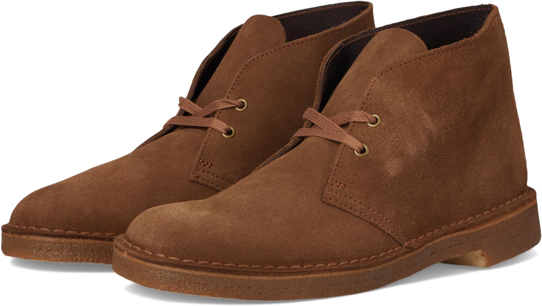 

Ботинки Clarks Desert Boot, цвет Cola Suede 1