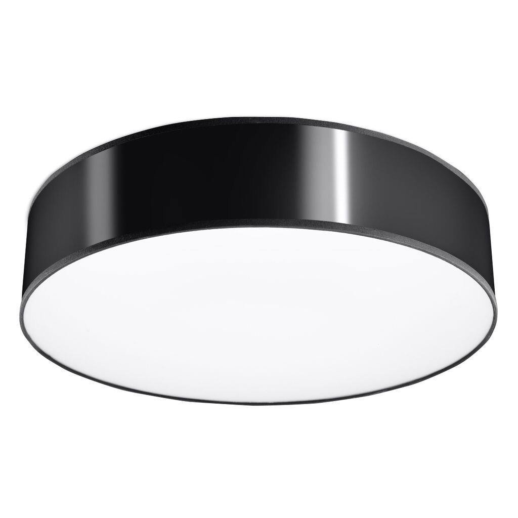 

Потолочный светильник ARENA 45 черный 3xE27 60Вт ПВХ 11x45x45см Sollux Lighting