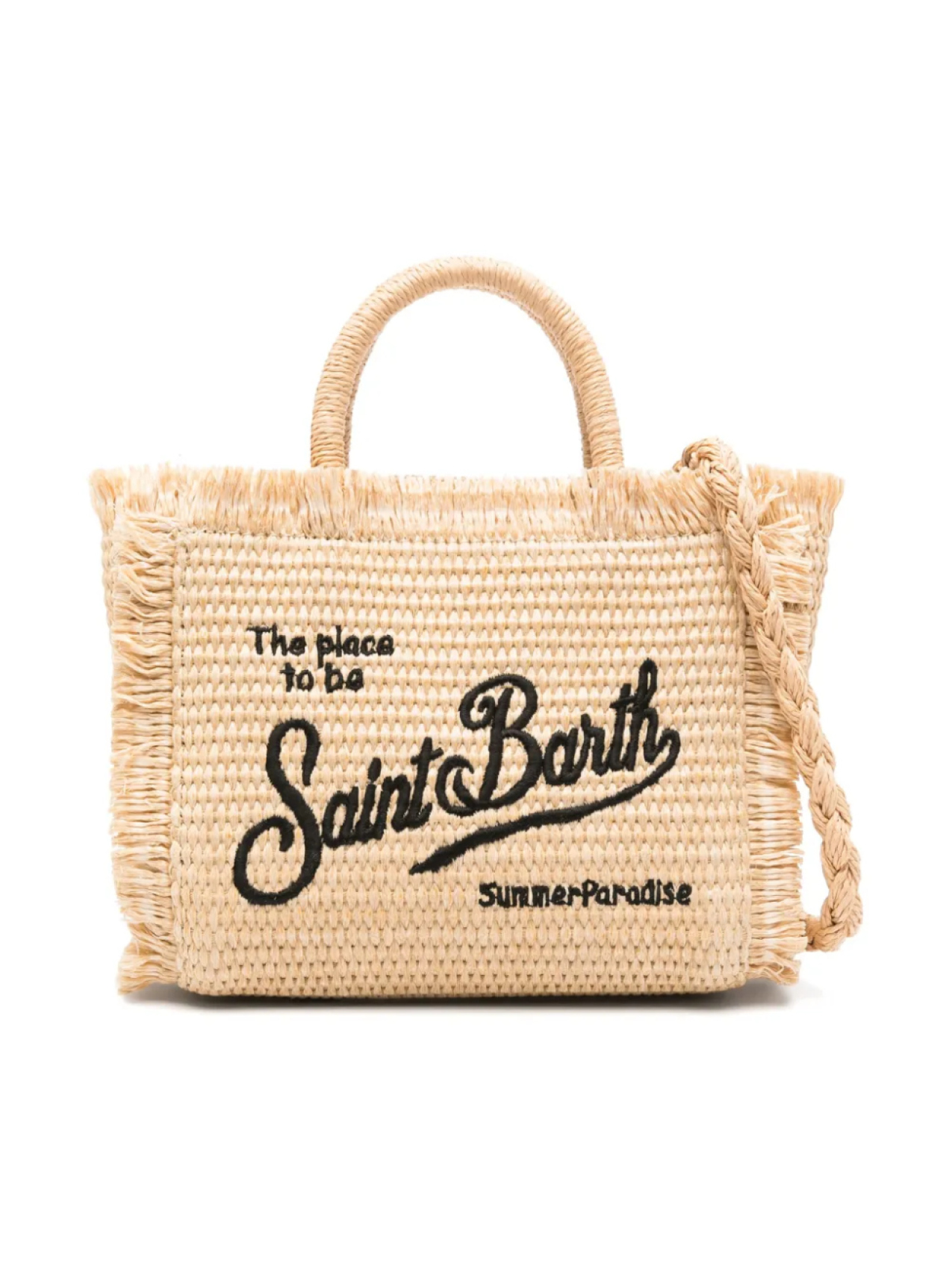 

Соломенная мини-сумка Vanity MC2 Saint Barth Kids, нейтральный