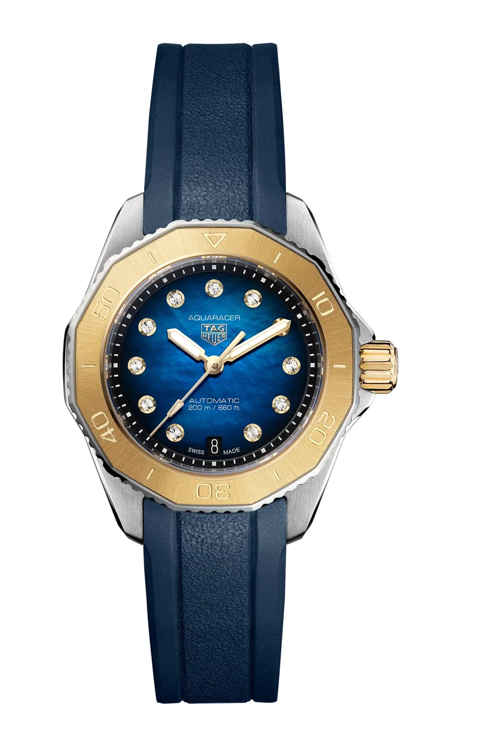 TAG HEUER AQUARACER ПРОФЕССИОНАЛ 200 - WBP2450.FT6215, золотой