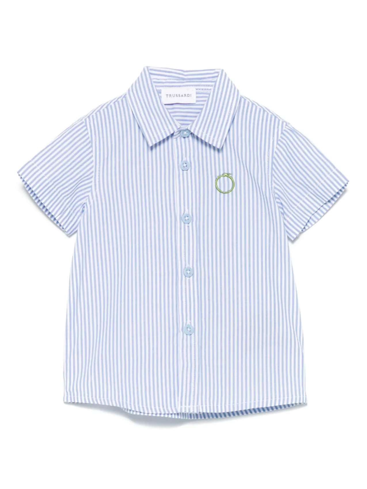 

TRUSSARDI JUNIOR рубашка в полоску, синий