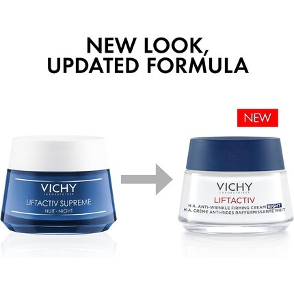 Liftactiv Supreme ночной крем против морщин и укрепляющий корректирующий уход, 1,7 унции, Vichy — фото 3